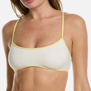 L Space Pamela Bikini Top Small Cream Lemon